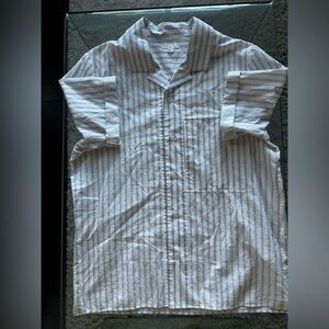 COS shirt - Lavender and White